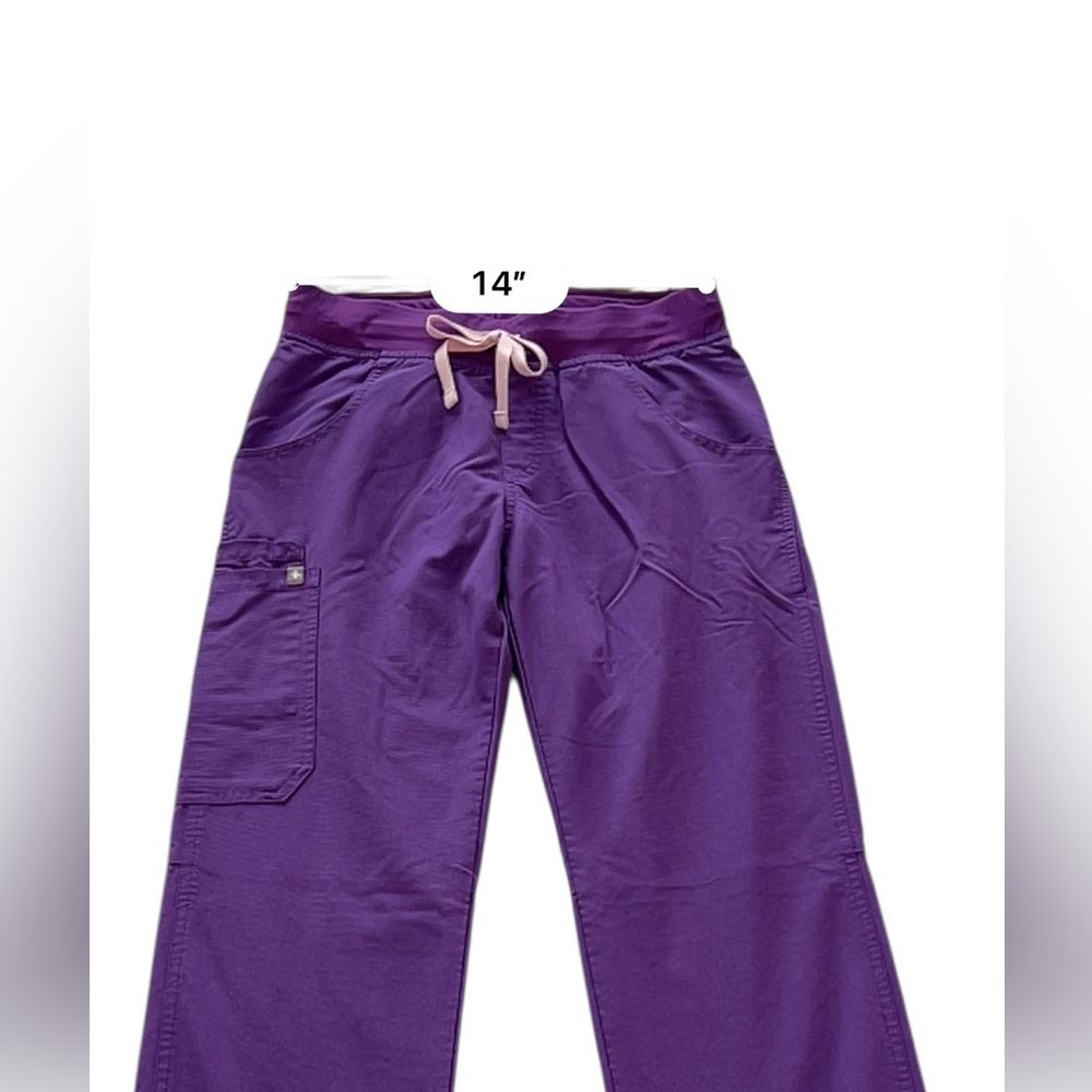 Purple Drawstring Pants - Picture 6 of 10
